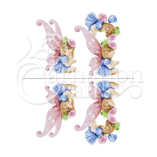 Carnation Crafts Blush Fairy Vignette Downloads - Vignette 1