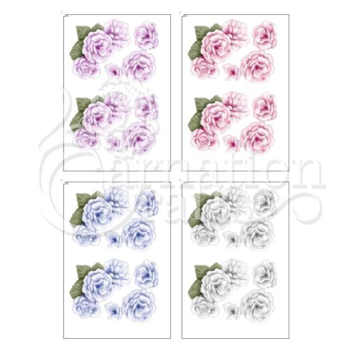Carnation Crafts Wild & Wonderful USB Begonia Additional Vignette Downloads