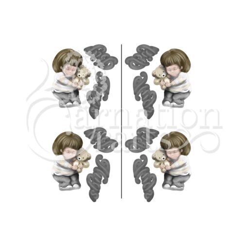 Carnation Crafts Hugs Vignette Downloads - Vignette 4