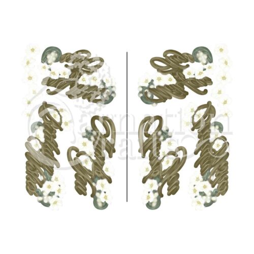 Carnation Crafts Said With A Flourish Vignette Downloads - Vignette 5
