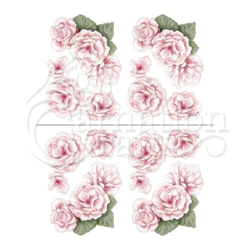 Carnation Crafts Begonia Vignette Crafty Little Things Bonus Download
