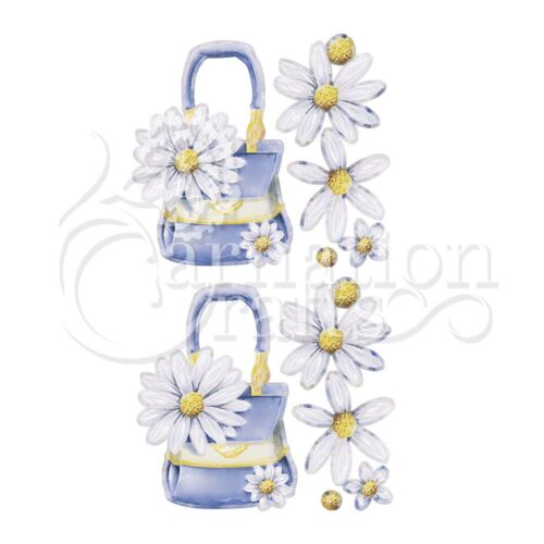Carnation Crafts Daisy Handbag Vignette Downloads - Vignette 1