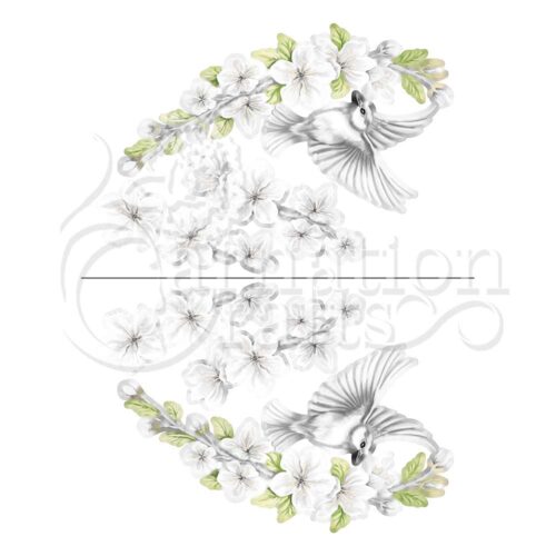 Carnation Crafts Feathered Fancy Vignette Downloads - Vignette 5