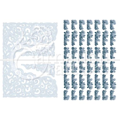Carnation Crafts Sweeping Card Shape Vignette Downloads - Vignette 1
