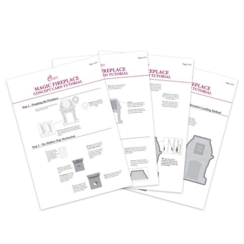 Carnation Crafts Magic Fireplace Instructions