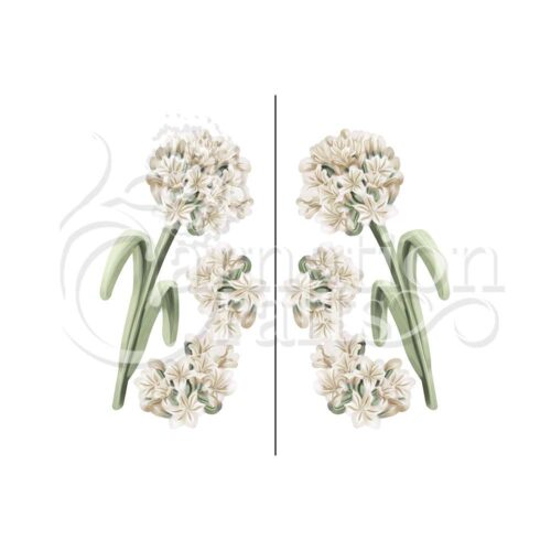 Carnation Crafts Agapanthus Vignette Downloads - Vignette 4