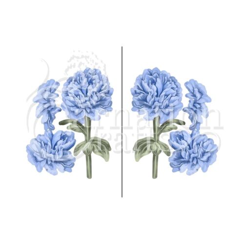Carnation Crafts Peony Vignette Downloads - Vignette 2