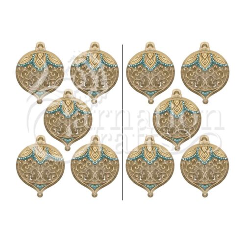 Carnation Crafts Brilliant Bauble Vignette Downloads - Vignette 1