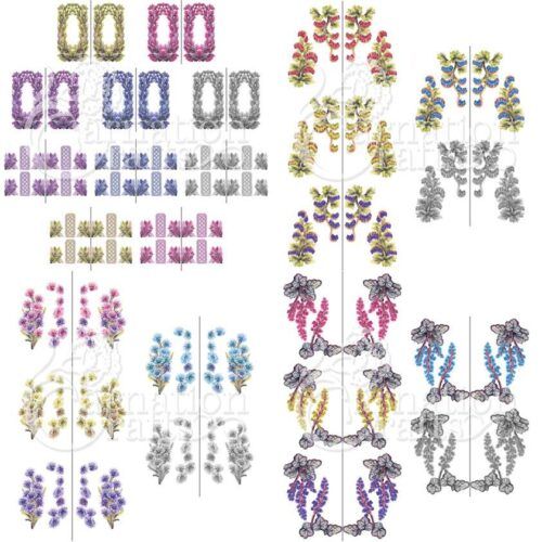Carnation Crafts Wild Stepper Floral Collection Complete Colourway Download