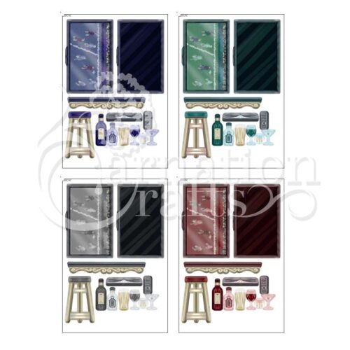 Carnation Crafts Character & Charm USB At The Bar Additional Vignette Downloads
