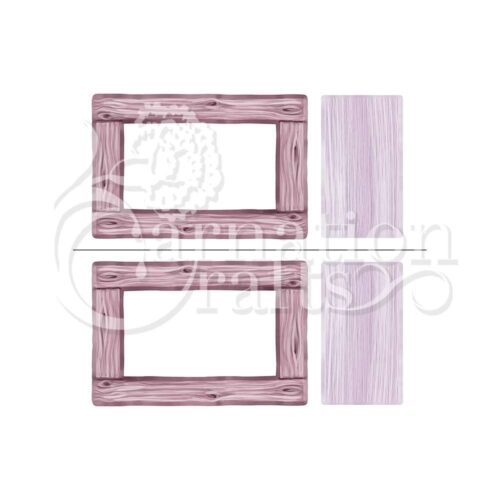 Carnation Crafts Rustic Frame Vignette Downloads - Vignette 2