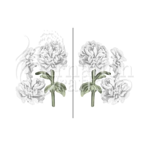 Carnation Crafts Peony Vignette Downloads - Vignette 5