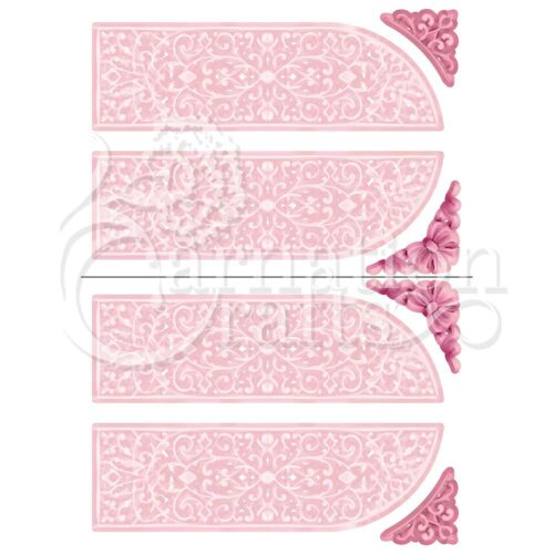 Carnation Crafts Cascades Card Shape Vignette Downloads - Vignette 2