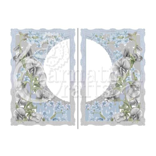 Carnation Crafts Floral Happy Birthday Vignette Downloads - Vignette 5