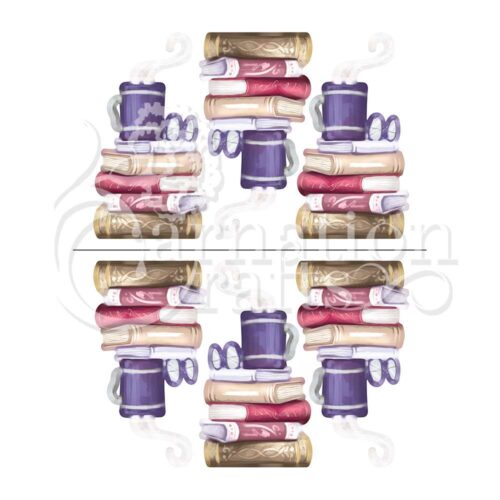 Carnation Crafts A Good Book Vignette Cosy Up Bonus Download