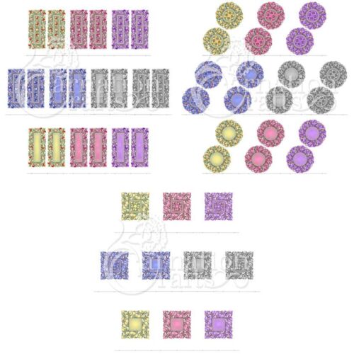 Carnation Crafts Fruit Frame Collection Complete Colourway Download