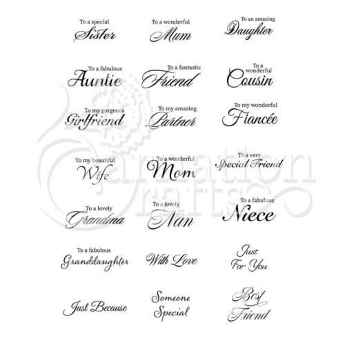 Carnation Crafts Fresh Blooms Sentiment Download