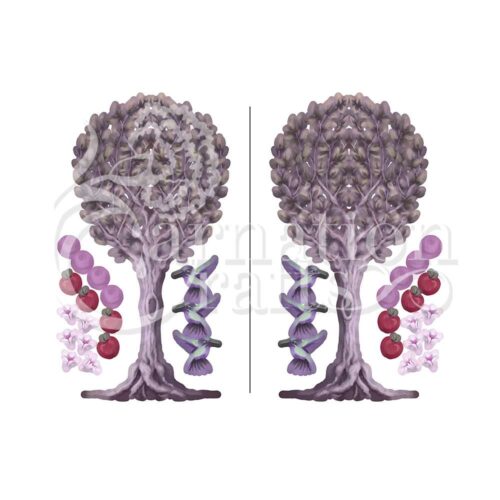 Carnation Crafts Hummingbird Tree Vignette Downloads - Vignette 3