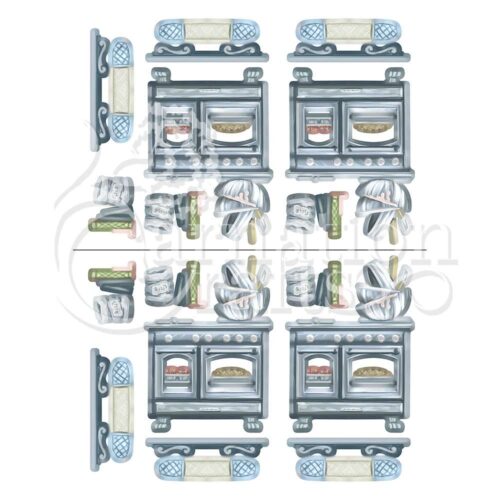 Carnation Crafts In The Kitchen Vignette Downloads - Vignette 2
