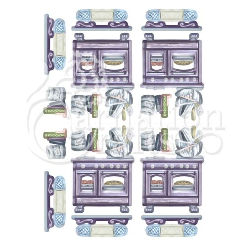 Carnation Crafts In The Kitchen Vignette Downloads - Vignette 1