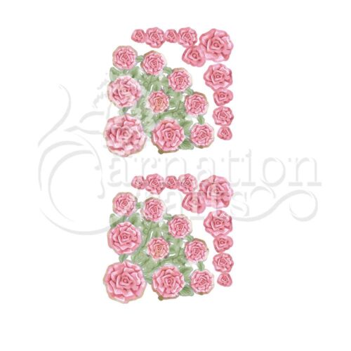 Carnation Crafts Fan-tastic Decoupage Rose Vignette Downloads - Vignette 2