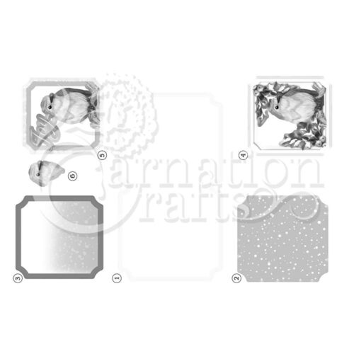 Carnation Crafts Joys of Christmas Quick Card Vignette Downloads - Vignette 4