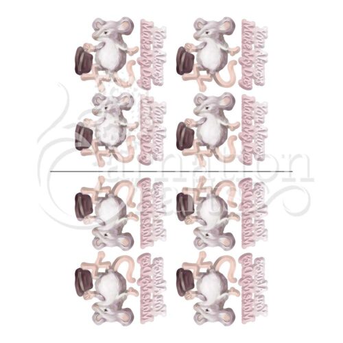 Carnation Crafts You Always Make My Day Vignette Downloads - Vignette 4