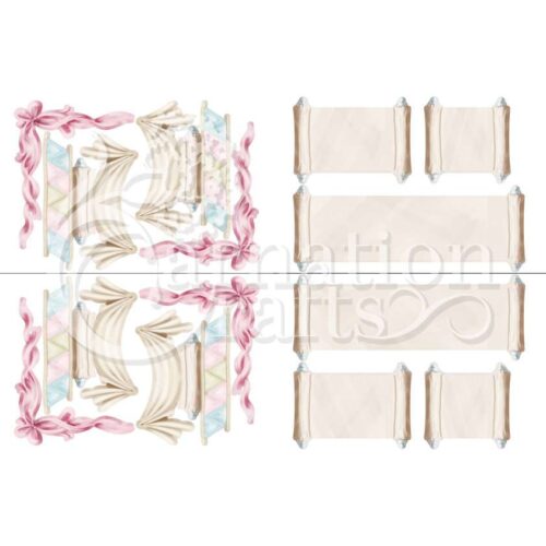 Carnation Crafts Tell The World Vignette Downloads - Vignette 1