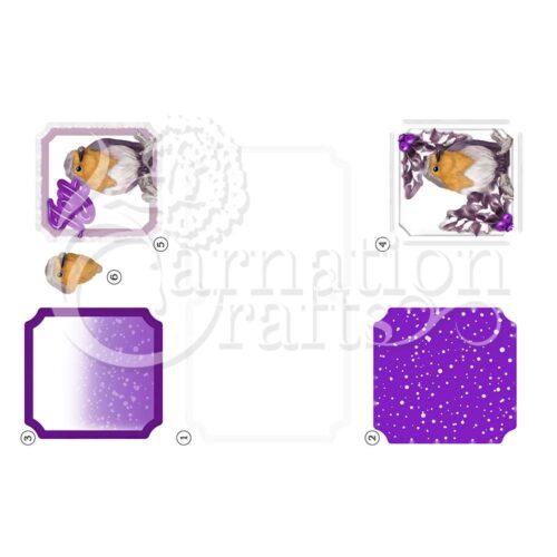 Carnation Crafts Joys of Christmas Quick Card Vignette Downloads - Vignette 3