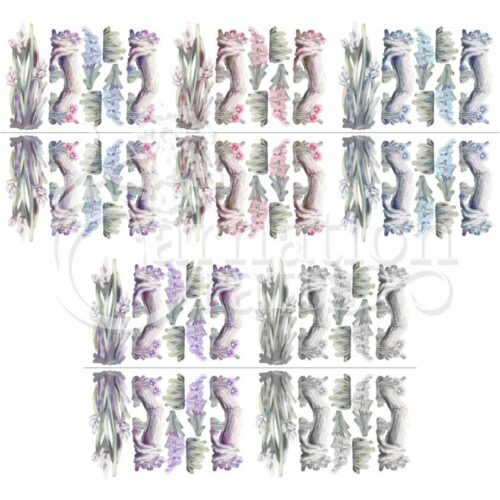 Carnation Crafts Growing Wild Vignette Downloads