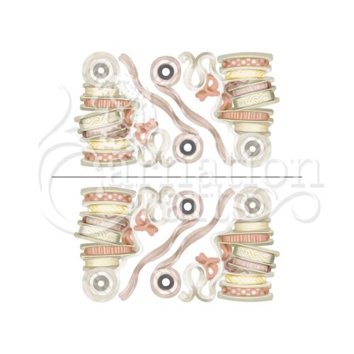 Carnation Crafts Reels of Ribbon Vignette Downloads - Vignette 3