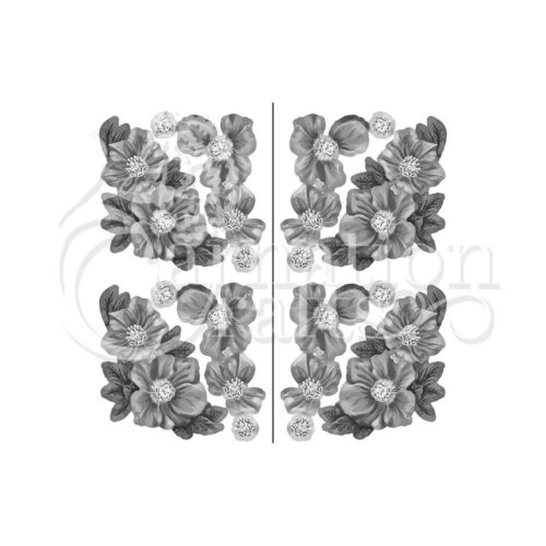 Carnation Crafts Christmas Rose Vignette Downloads - Vignette 4