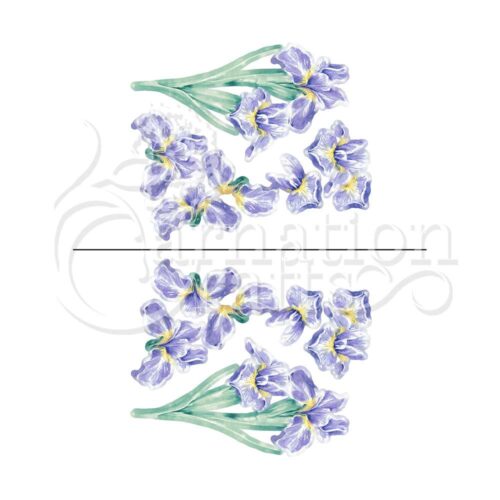 Carnation Crafts Iris Vignette Downloads - Vignette 1