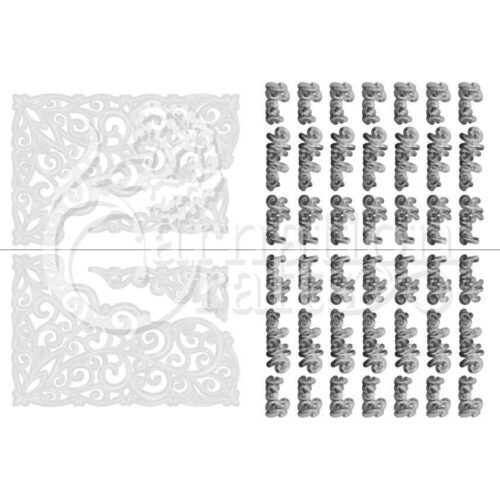 Carnation Crafts Sweeping Card Shape Vignette Downloads - Vignette 5