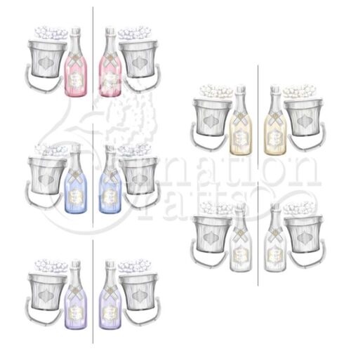 Carnation Crafts Champagne Vignette Downloads