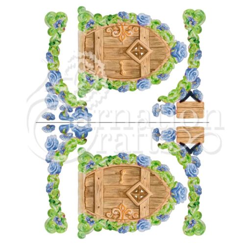 Carnation Crafts Fairy Door Vignette Downloads - Vignette 3