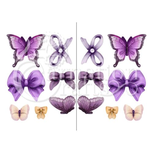 Carnation Crafts Butterflies & Bows Vignette Downloads - Vignette 2