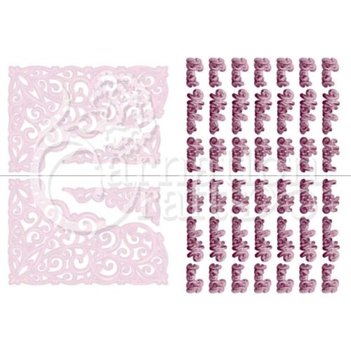 Carnation Crafts Sweeping Card Shape Vignette Downloads - Vignette 4