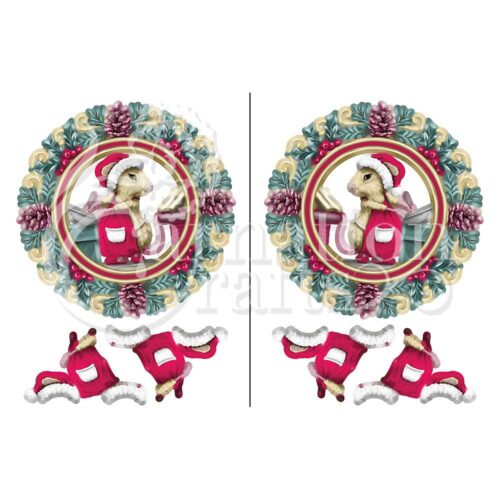 Carnation Crafts Christmas Morning Vignette Downloads - Vignette 1