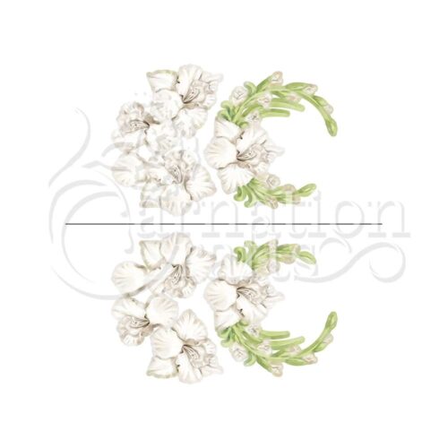 Carnation Crafts Gorgeous Gladiolus Vignette Downloads - Vignette 1