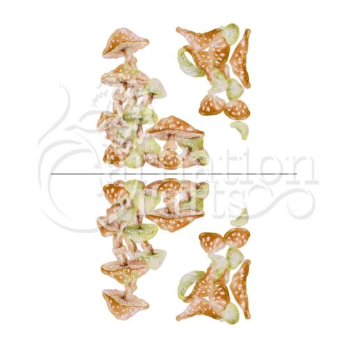 Carnation Crafts Toadstool Flurry Vignette Downloads - Vignette 4