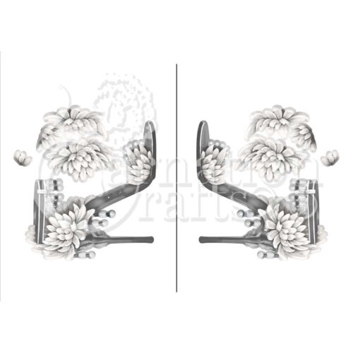 Carnation Crafts Chrysanthemum Shoe Remastered Vignette Downloads - Vignette 4