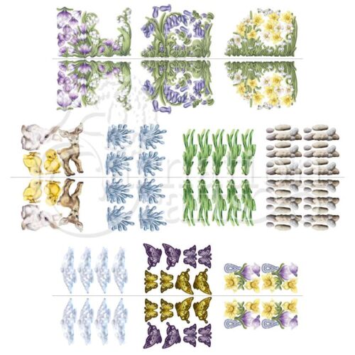 Carnation Crafts Into Spring Collection Original Colourway Vignette Download