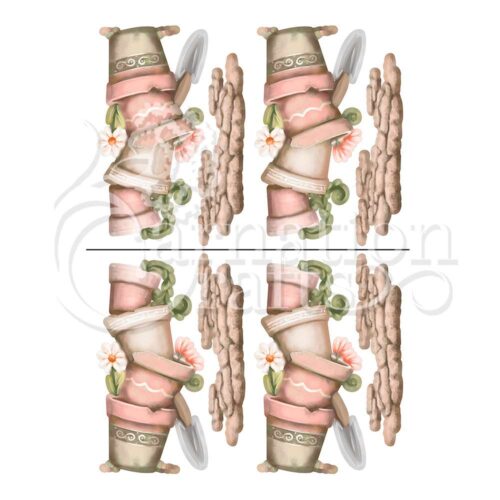 Carnation Crafts Cracks & Pots Vignette Equinox Blooms Bonus Download