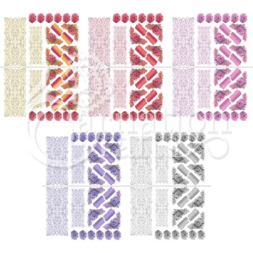 Carnation Crafts Triple Panel Card Shape Vignette Downloads