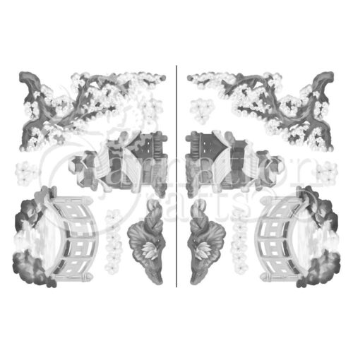 Carnation Crafts Cherry Blossom Card Shape Vignette Downloads - Vignette 5