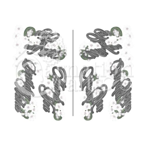 Carnation Crafts Said With A Flourish Vignette Downloads - Vignette 4