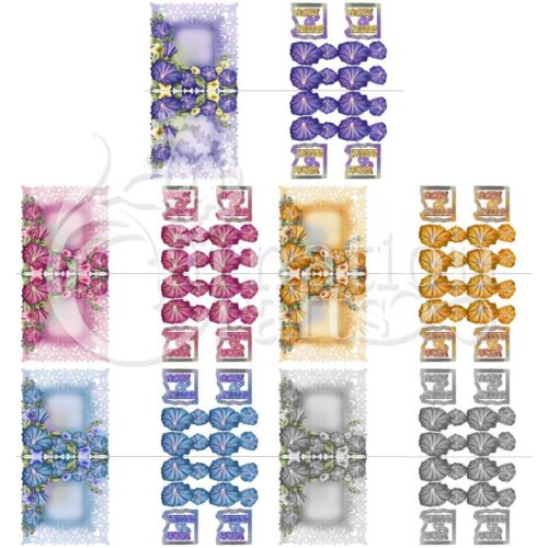 Carnation Crafts Morning Glories Vignette Downloads