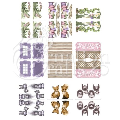 Carnation Crafts Garden Safari Original Colourway Vignette Download