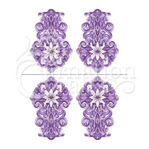 Carnation Crafts Cross Vignette Downloads - Vignette 1